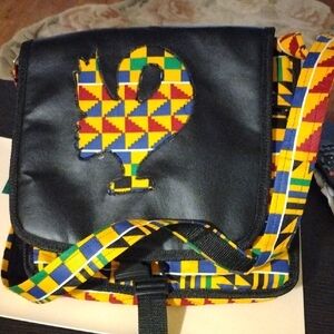 Ghana Sankofa Kente Bag
